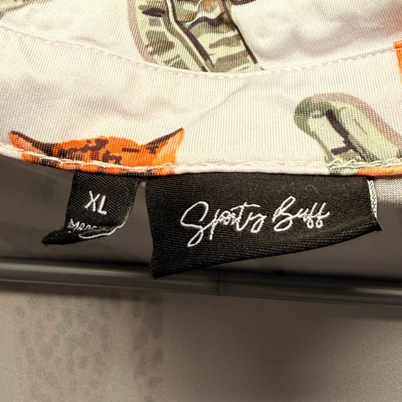 NEW NWOT Sports Buff Men's Jungle Golf Polo Shirt XL Extra Large - Picture 2 of 3